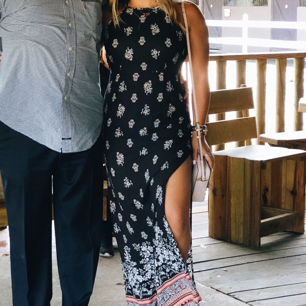 Forever 21 Maxi Flower Dress